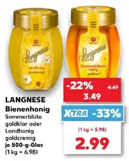 Kaufland LANGNESE Bienenhonig Angebot