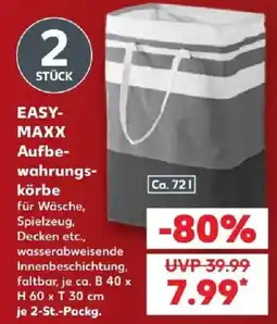 Kaufland EASYMAXX Aufbewahrungskörbe Angebot
