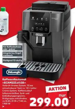 Kaufland DeLonghi Kaffeevollautomat Angebot
