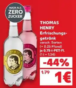 Kaufland THOMAS HENRY Erfrischungsgetränk Angebot