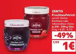 Kaufland ZENTIS Fruchtaufstrich Angebot