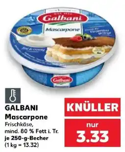 Kaufland GALBANI Mascarpone Angebot