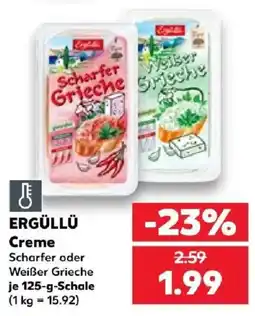 Kaufland ERGÜLLÜ Creme Angebot