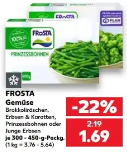 Kaufland FROSTA Gemüse Angebot