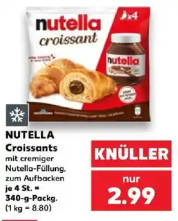 Kaufland NUTELLA Croissants Angebot