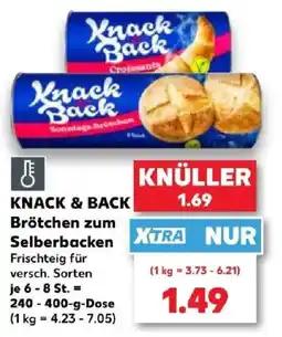 Kaufland Knack & Back Brötchen zum Selberbacken Angebot