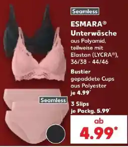 Kaufland ESMARA Unterwäsche Angebot