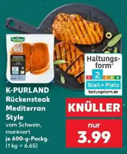 Kaufland K-PURLAND Rückensteak Mediterran Style Angebot