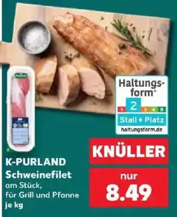 Kaufland K-PURLAND Schweinefilet Angebot