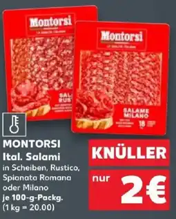 Kaufland Montorsi Ital. Salami Angebot