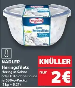 Kaufland NADLER Heringsfilets Angebot