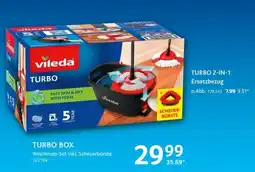 Selgros Vileda TURBO Wischmop-Set inkl. Scheuerbürste Angebot