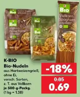 Kaufland K-BIO Bio-Nudeln Angebot