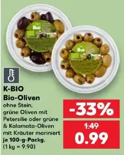 Kaufland K-BIO Bio-Oliven Angebot