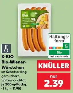 Kaufland K-BIO Bio-Wiener-Würstchen Angebot