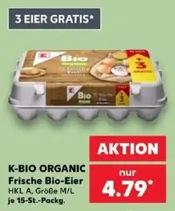 Kaufland K-BIO ORGANIC Frische Bio-Eier Angebot