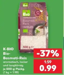 Kaufland K-BIO Bio-Basmati-Reis Angebot