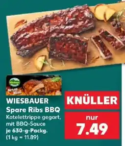 Kaufland WIESBAUER Spare Ribs BBQ Angebot