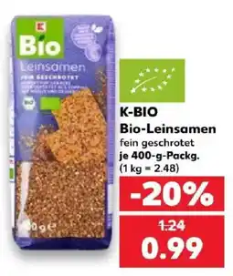 Kaufland K-BIO Bio-Leinsamen Angebot
