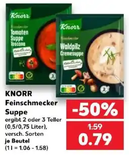 Kaufland Knorr Feinschmecker Suppe Angebot