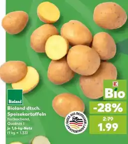 Kaufland Bioland dtsch. Speisekartoffeln Angebot