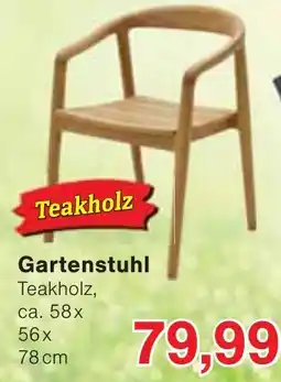 Wiglo Wunderland Gartenstuhl Teakholz Angebot