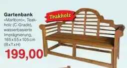 Wiglo Wunderland Gartenbank »Marlboro«, Teakholz Angebot