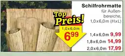 Wiglo Wunderland Schilfrohrmatte Angebot