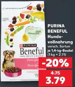 Kaufland PURINA Beneful Hunde-vollnahrung Angebot