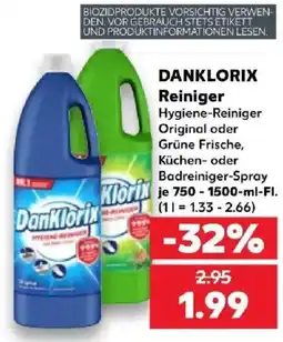 Kaufland DANKLORIX Reiniger Angebot