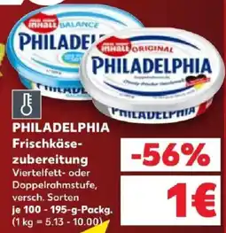 Kaufland PHILADELPHIA Frischkäsezubereitung Angebot