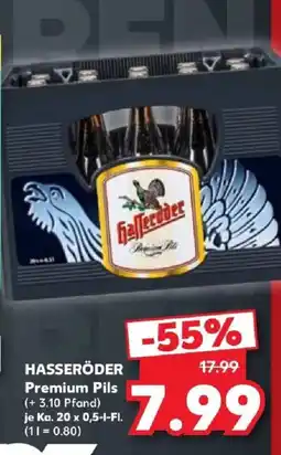 Kaufland HASSERÖDER Premium Pils Angebot