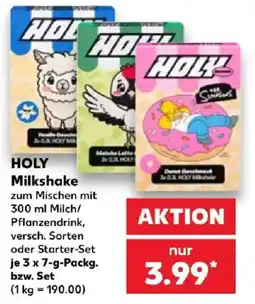 Kaufland HOLY Milkshake Angebot