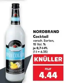 Kaufland NORDBRAND Cocktail Piña Colada Angebot