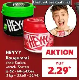 Kaufland HEYYY Kaugummi Angebot