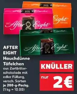 Kaufland After Eight Hauchdünne Täfelchen Angebot