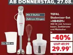 Kaufland TEFAL Stabmixer-Set Angebot