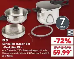 Kaufland ELO Schnellkochtopf-Set »Praktika XL« Angebot