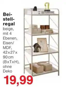 Wiglo Wunderland Beistellregal beige Angebot