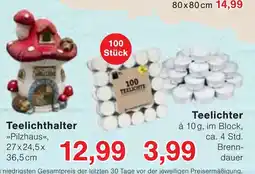 Wiglo Wunderland Teelichthalter »Pilzhaus« Angebot