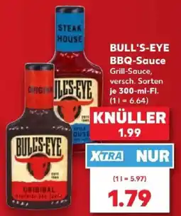 Kaufland BULL'S-EYE BBQ-Sauce Angebot