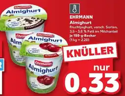 Kaufland Ehrmann Almighurt Angebot