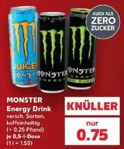 Kaufland MONSTER Energy Drink Angebot