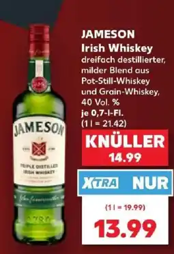 Kaufland JAMESON Irish Whiskey Angebot