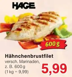Wiglo Wunderland HAGE Hähnchenbrustfilet Angebot