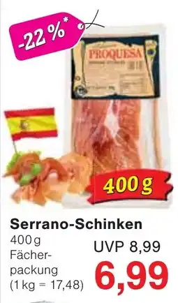 Wiglo Wunderland PROQUESA Serrano-Schinken Angebot