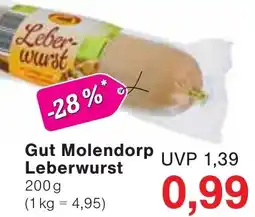 Wiglo Wunderland Gut Molendorp Leberwurst Angebot