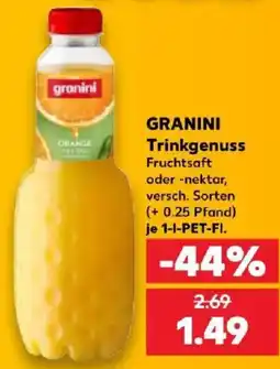 Kaufland GRANINI Trinkgenuss Angebot