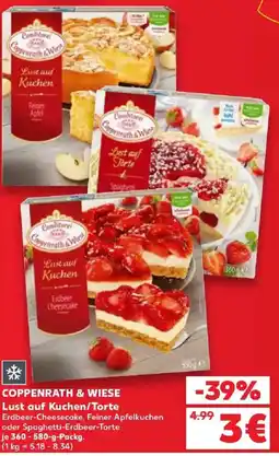 Kaufland COPPENRATH & WIESE Lust auf Kuchen/Torte Angebot