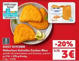 Kaufland DAILY KITCHEN Hähnchen-Schnitte Cordon Bleu Angebot